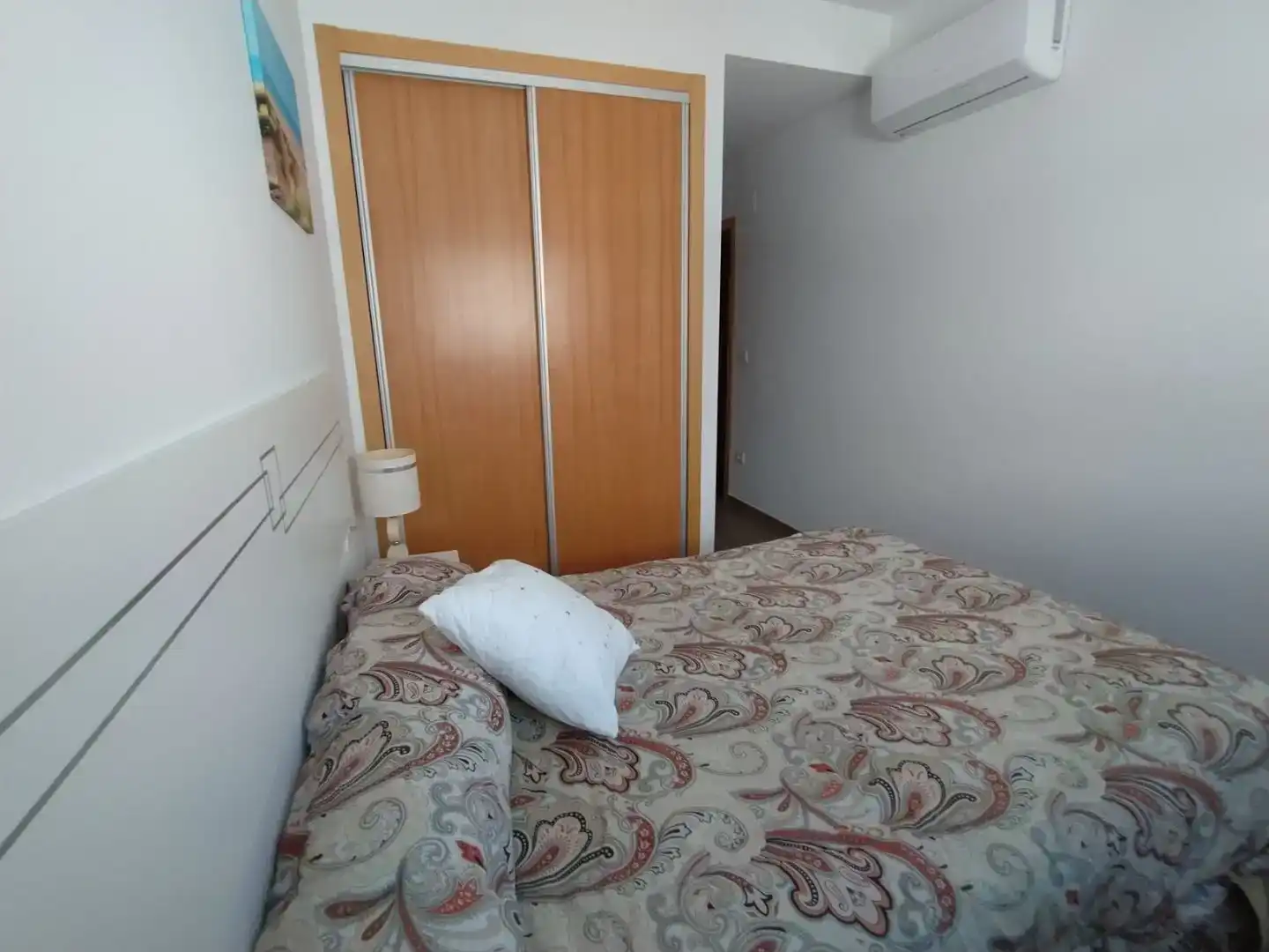 Bedroom of Flat for sale in Piles  with Air Conditioner, Swimming Pool and Balcony