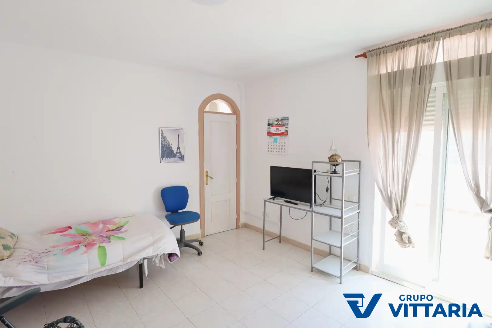 Habitación de Casa adosada en venta en Almería con Aire acondicionado, Terraza y Trastero