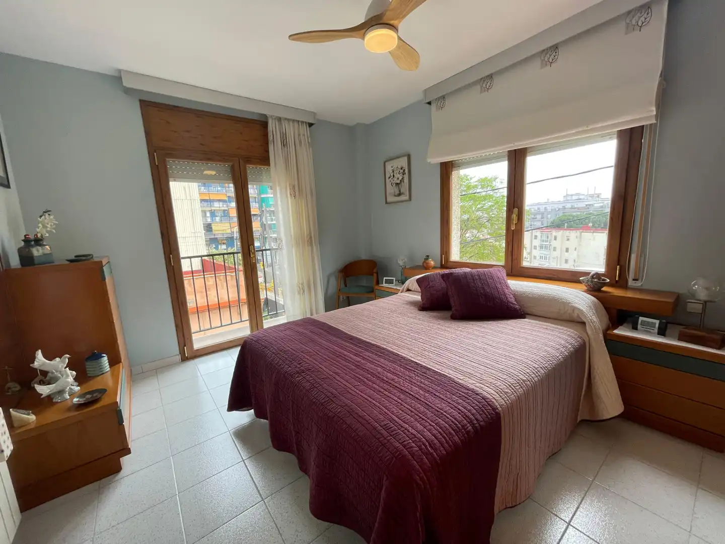 Bedroom of Detached homes for sale in Santa Coloma de Gramenet  with Air Conditioner, Heating and Terrace
