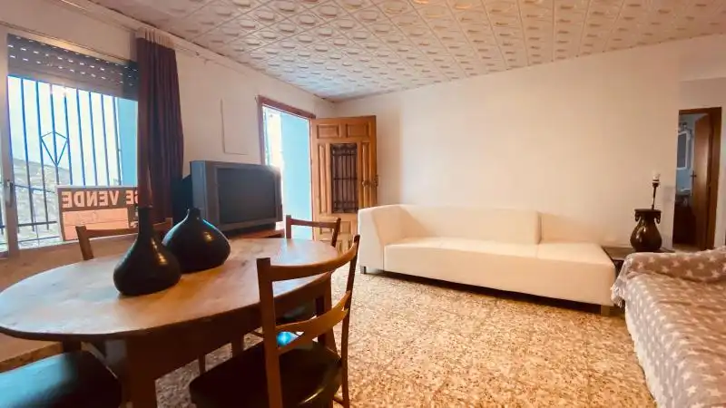 Wohnzimmer von Wohnung zum Verkauf in Zorita del Maestrazgo mit Möbliert