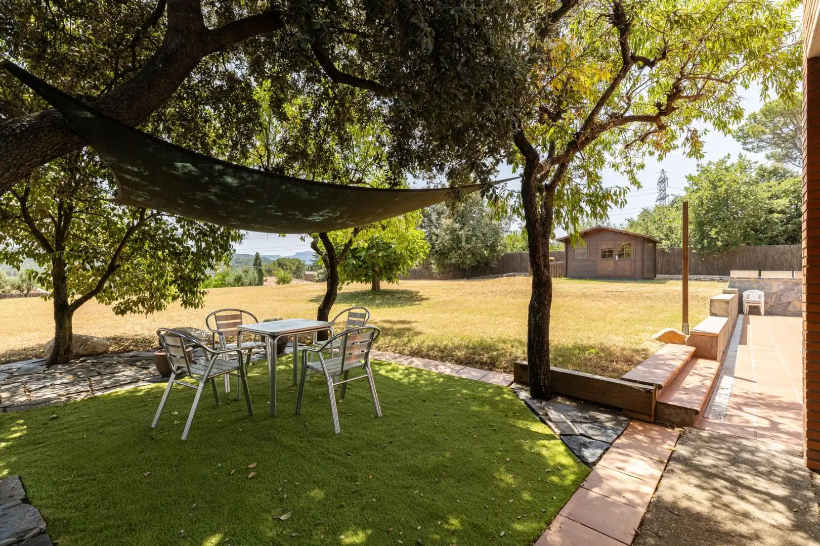Terrassa de Casa o xalet en venda en Sant Fruitós de Bages amb Aire condicionat, Calefacció i Jardí privat