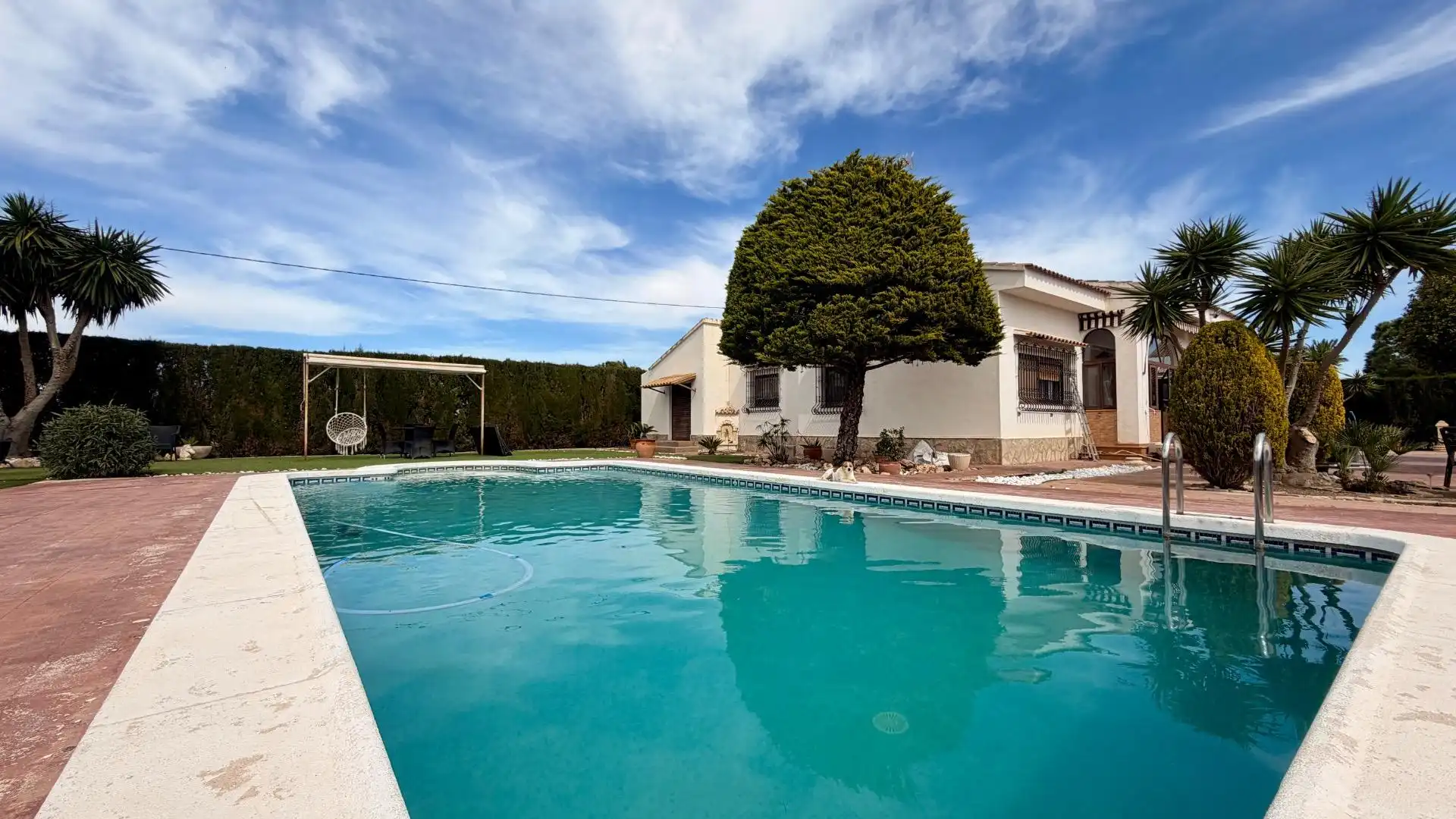 Swimming pool of Houses for sale in Elche / Elx  with Air Conditioner, Private garden and Terrace
