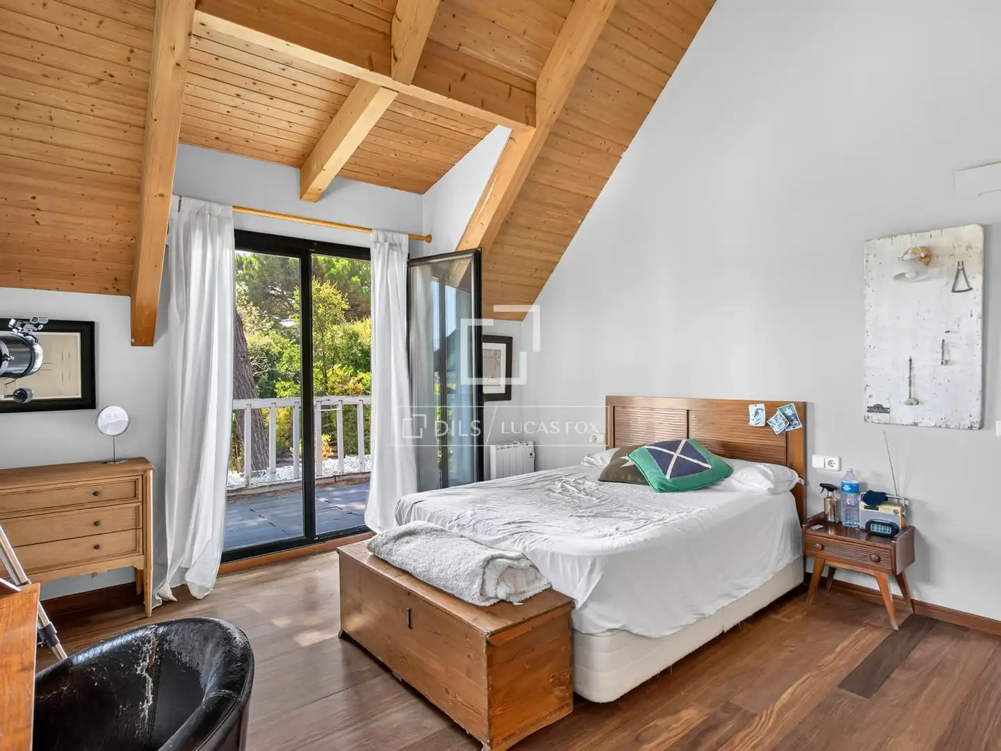 Habitación de Finca rústica en venta en Vallromanes con Calefacción, Jardín privado y Parquet