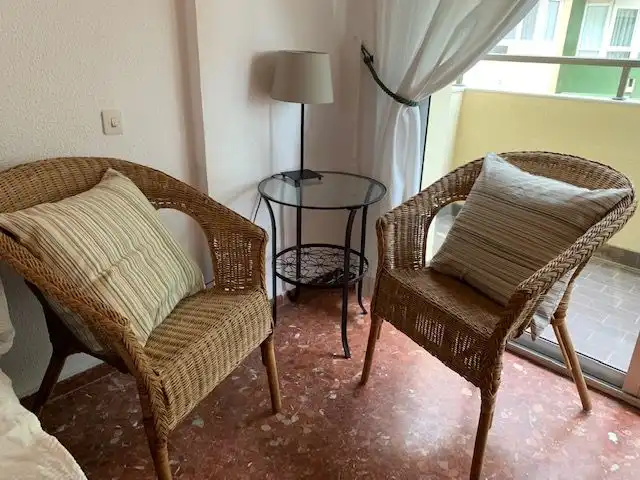 Terrassa de Apartament de lloguer en Cádiz amb Calefacció, Terrassa i Moblat