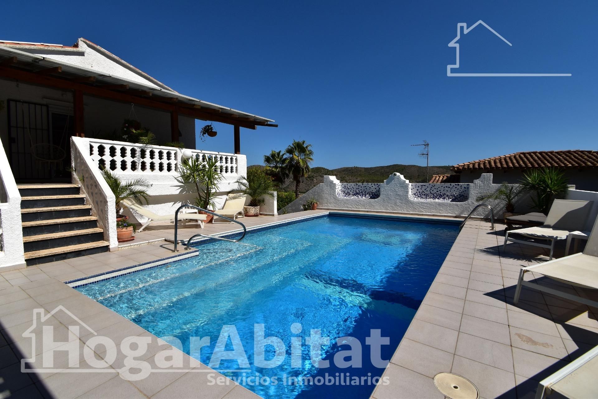 Piscina de Casa o xalet en venda en Gandia amb Aire condicionat, Jardí privat i Terrassa
