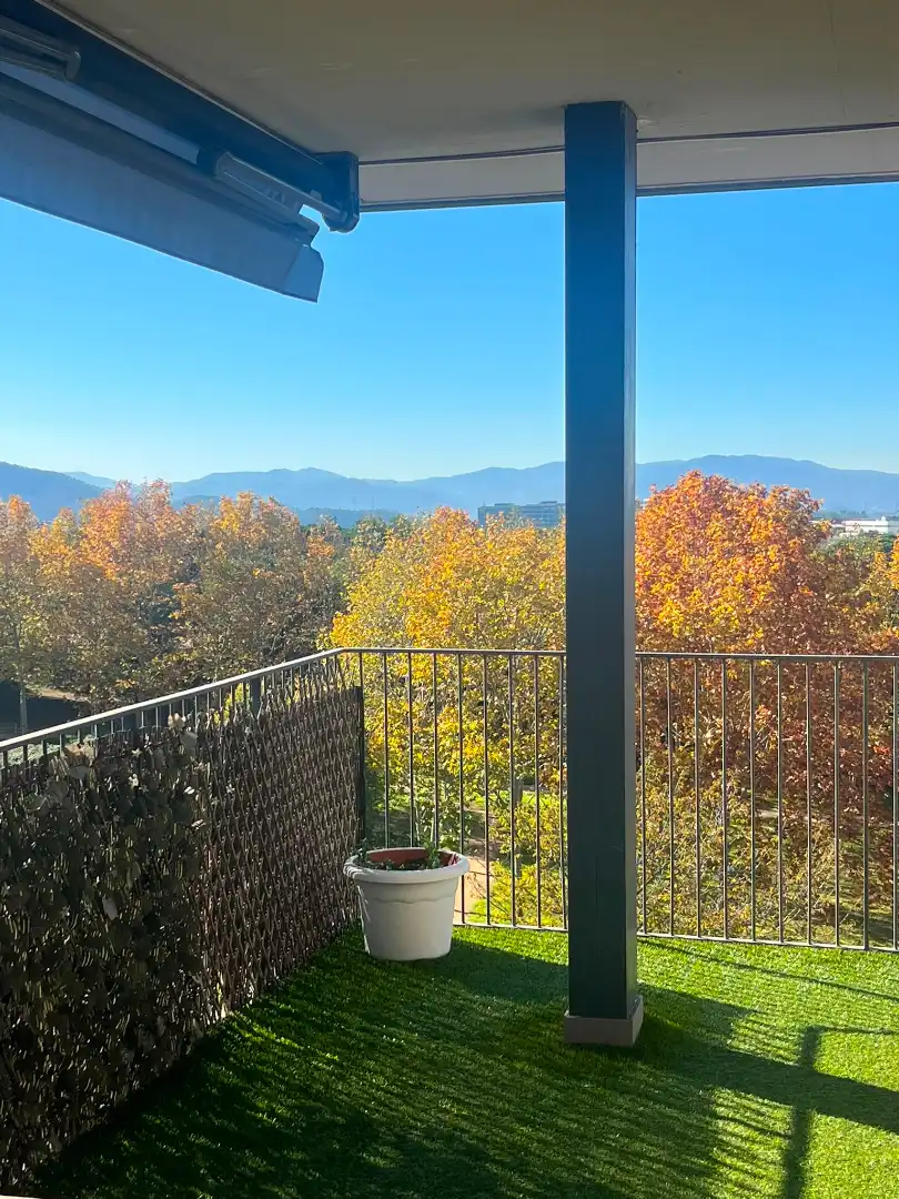 Terrasse von Wohnung zur Miete in Sant Cugat del Vallès mit Klimaanlage, Parkett und Terrasse
