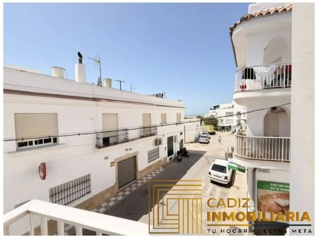 Vista exterior de Piso en venta en Conil de la Frontera con Terraza