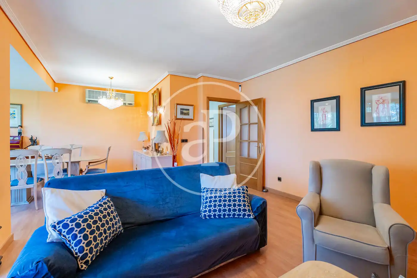 Sala de estar de Piso en venta en Madrid con Aire acondicionado, Calefacción y Terraza