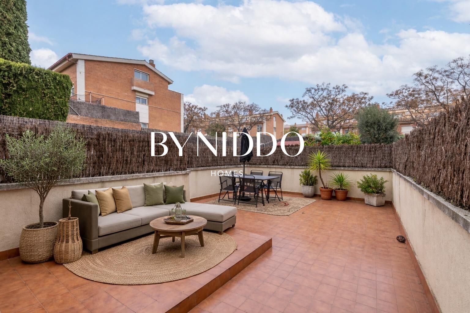 Terrace of Planta baja for sale in Sant Cugat del Vallès  with Air Conditioner, Parquet flooring and Terrace