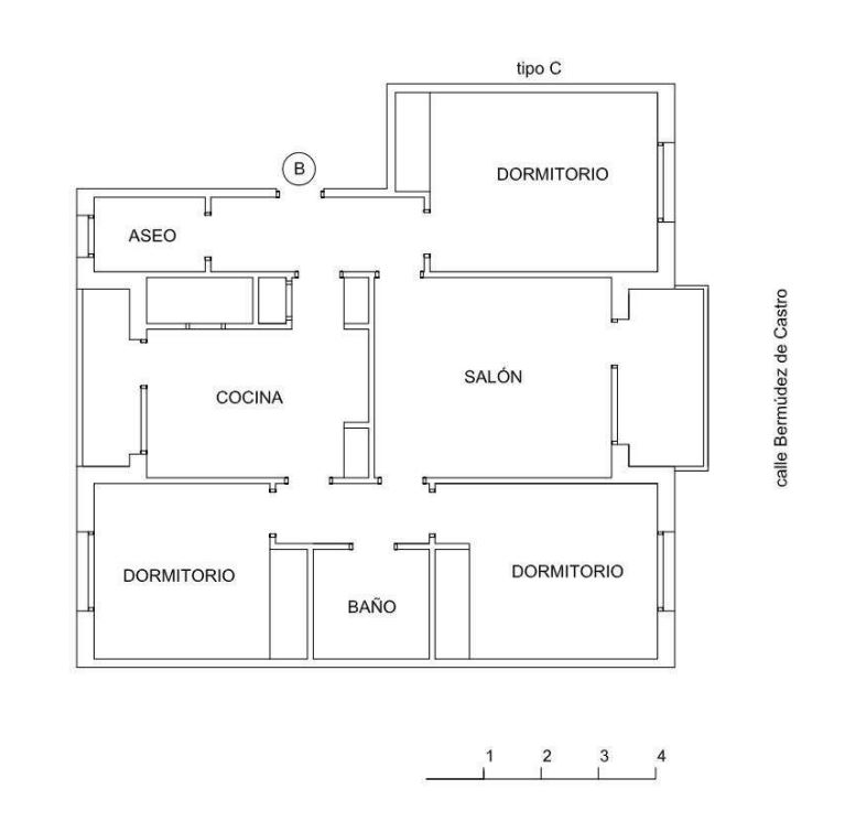 Flat for sale in Teatinos - Los Prados, Milán - Pumarín - Teatinos, Oviedo