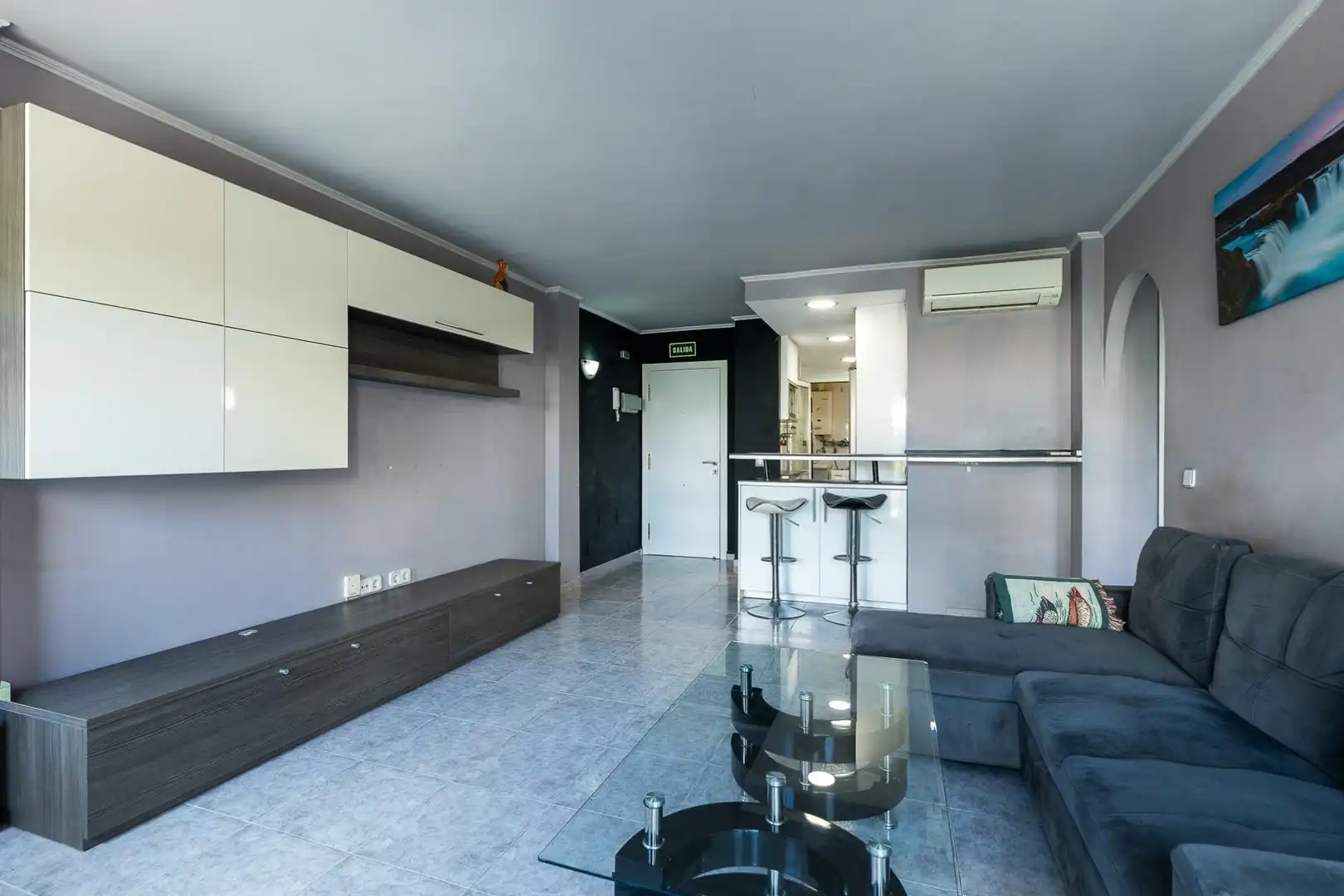 Sala de estar de Piso en venta en  Palma de Mallorca con Aire acondicionado, Calefacción y Amueblado
