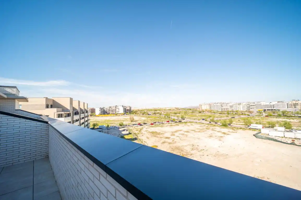 Terraza de Piso de alquiler en Rivas-Vaciamadrid con Calefacción, Alarma y Domótica