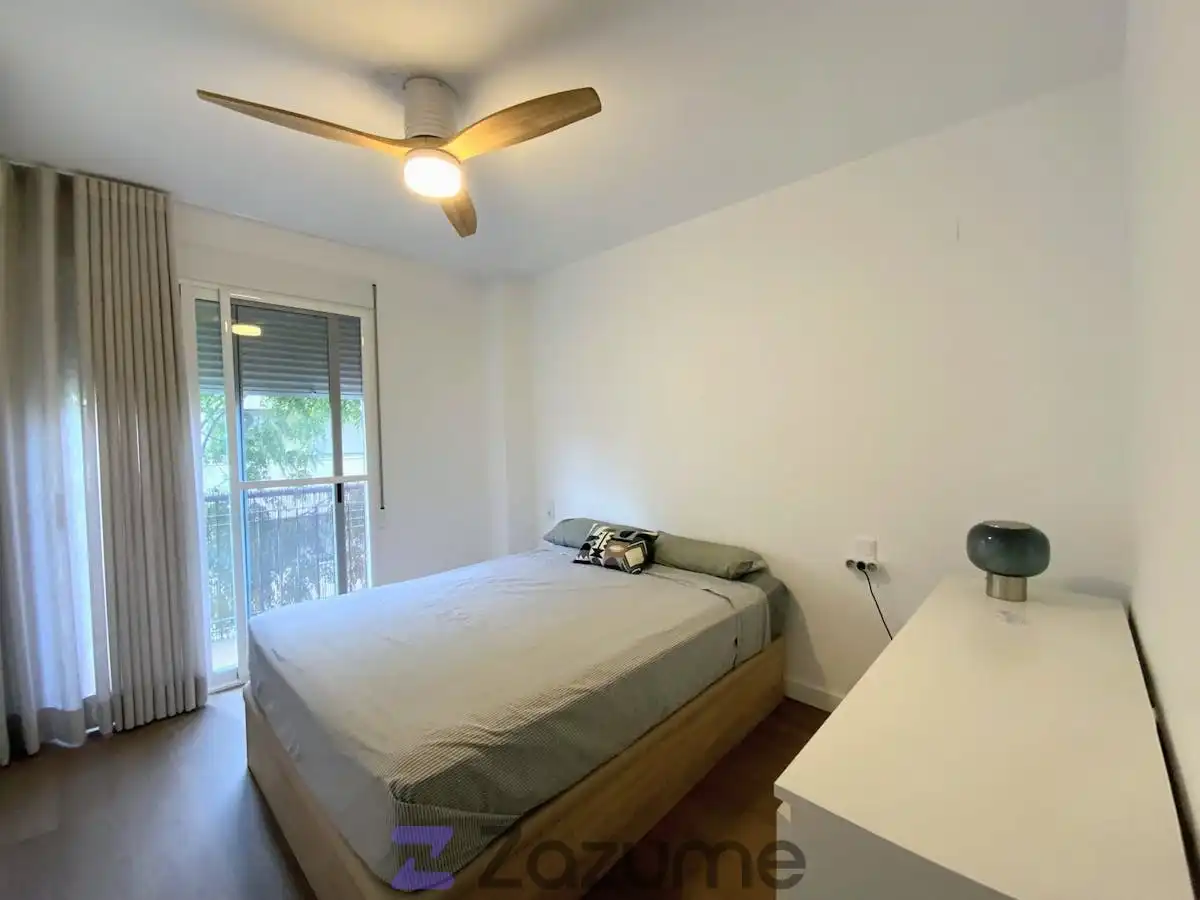 Bedroom of Flat for rent in Alcàsser  with Air Conditioner, Heating and Parquet flooring