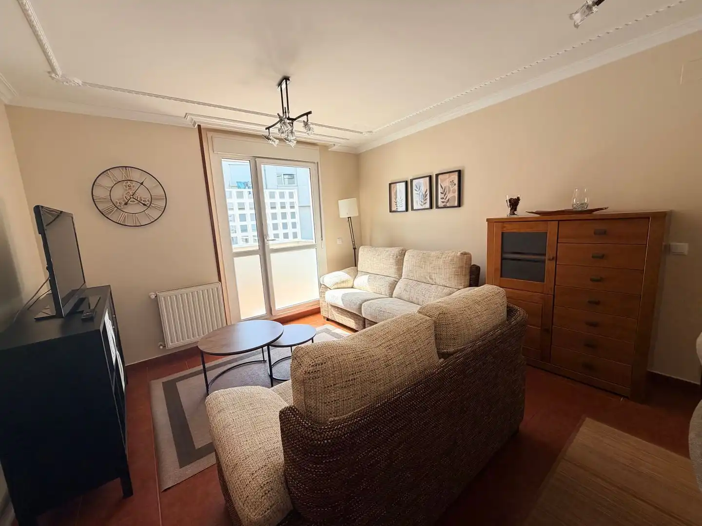 Living room of Flat for rent in Valdés - Luarca  with Heating, Terrace and Storage room