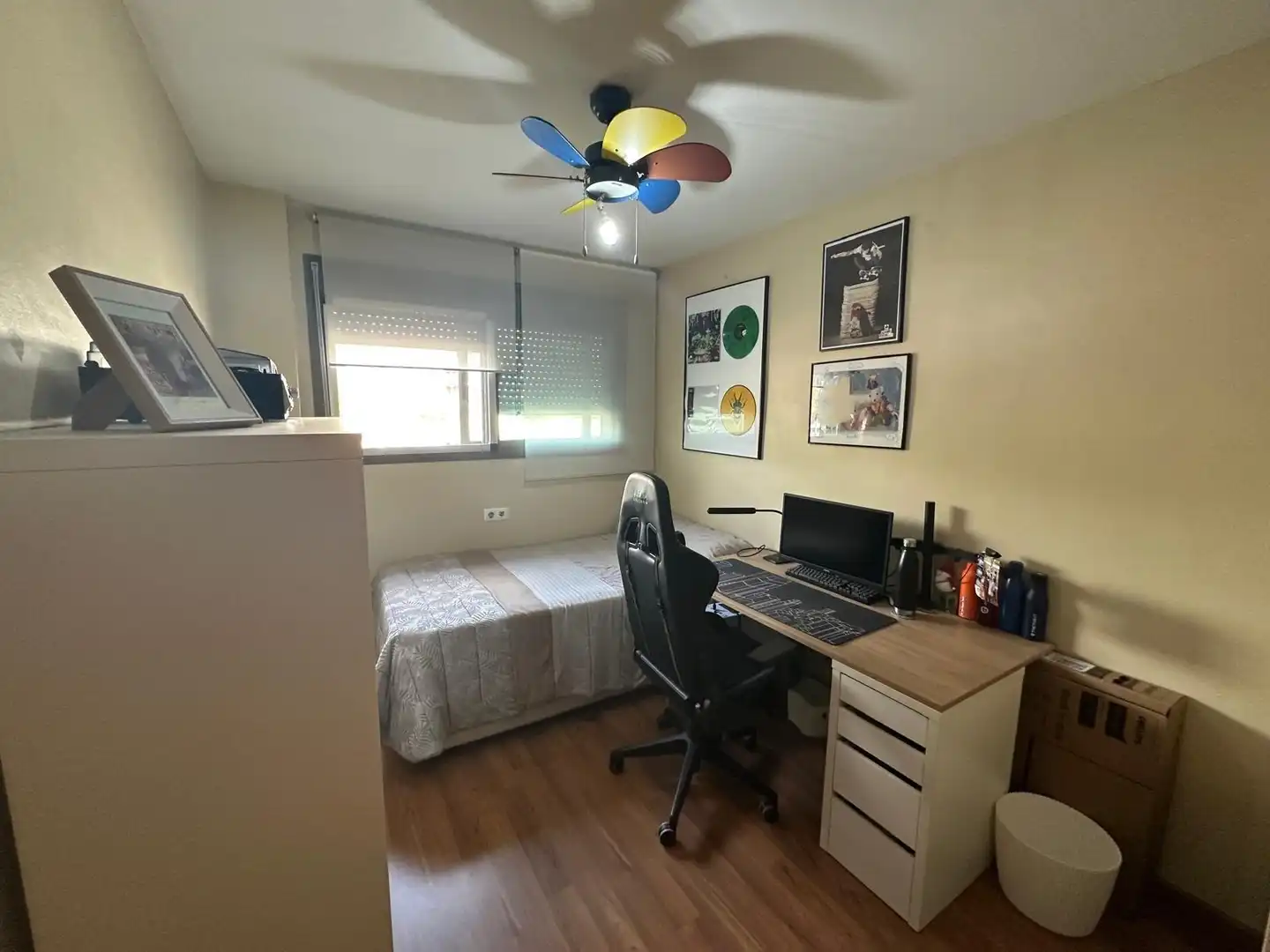 Bedroom of Flat for sale in Jerez de la Frontera  with Air Conditioner, Private garden and Parquet flooring