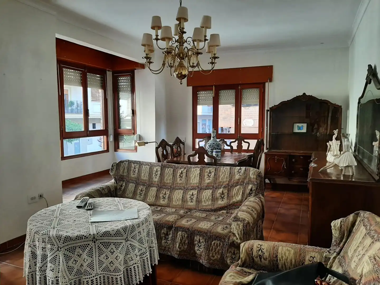 Sala de estar de Casa o chalet en venta en Lorca con Terraza, Trastero y Amueblado
