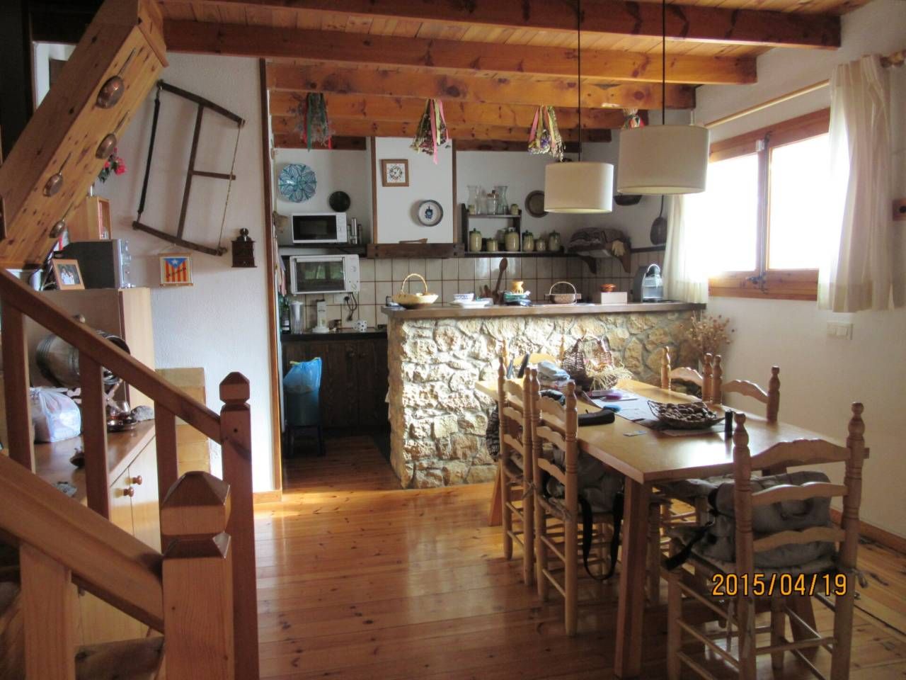 Cuina de Casa o xalet en venda en La Coma i la Pedra amb Calefacció, Parquet i Terrassa