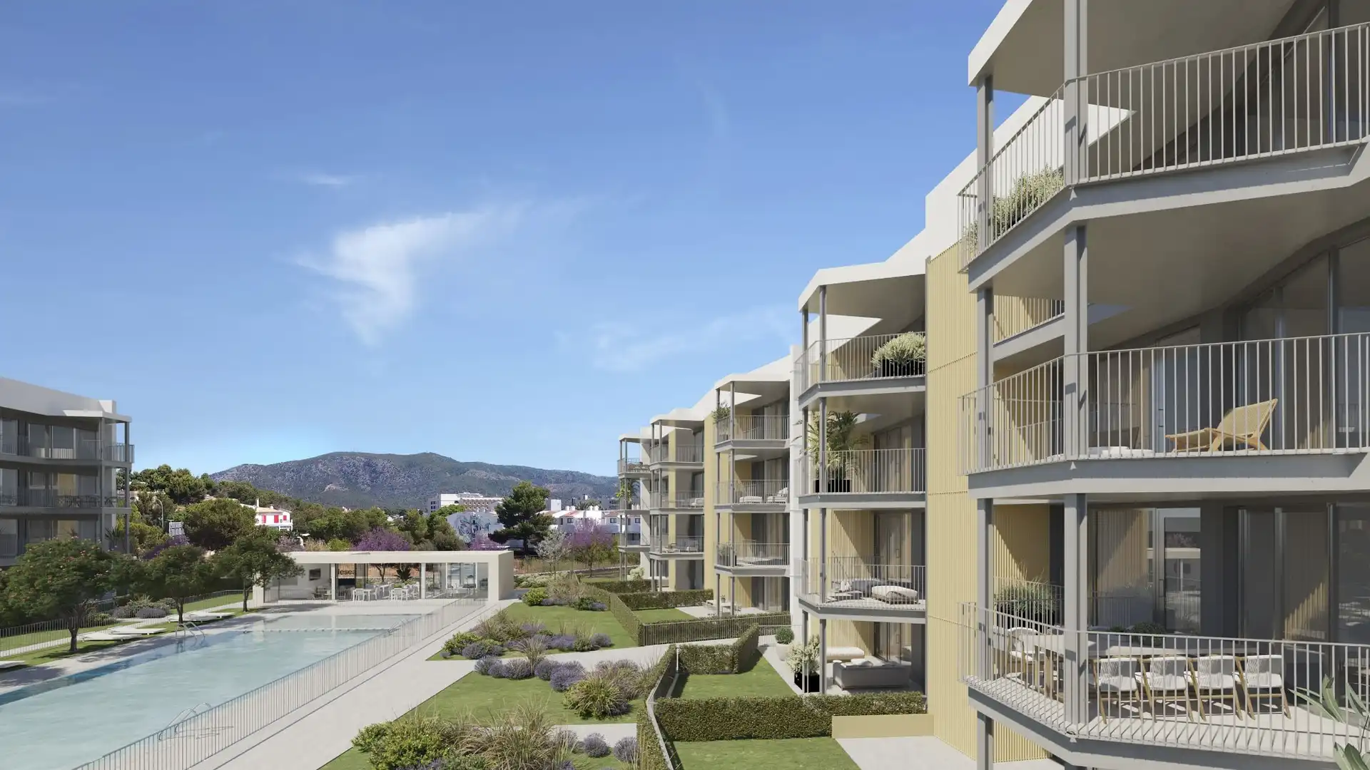 Exterior view of Flat for sale in Calvià  with Air Conditioner, Private garden and Terrace