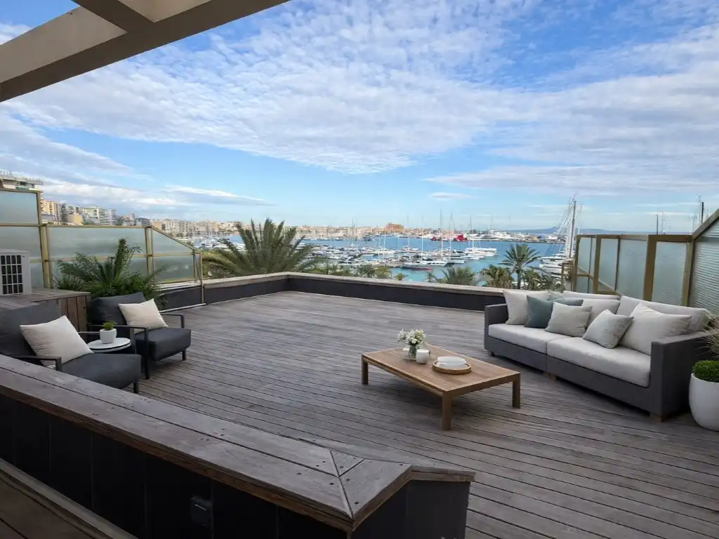 Terrassa de Pis en venda en  Palma de Mallorca amb Aire condicionat i Balcó