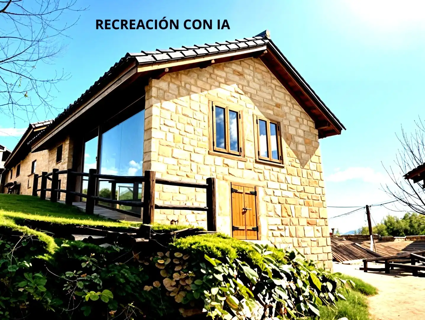 Vista exterior de Casa o chalet en venta en Caso