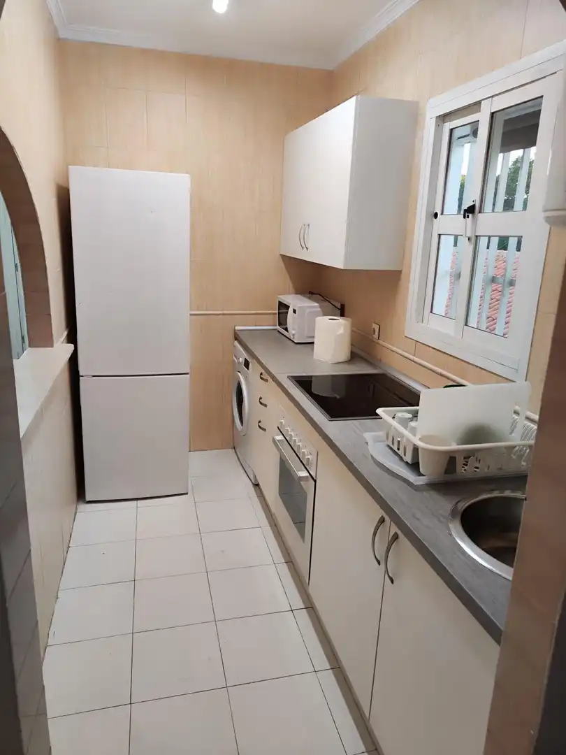 Kitchen of Flat for sale in Málaga  with Air Conditioner, Heating and Furnished