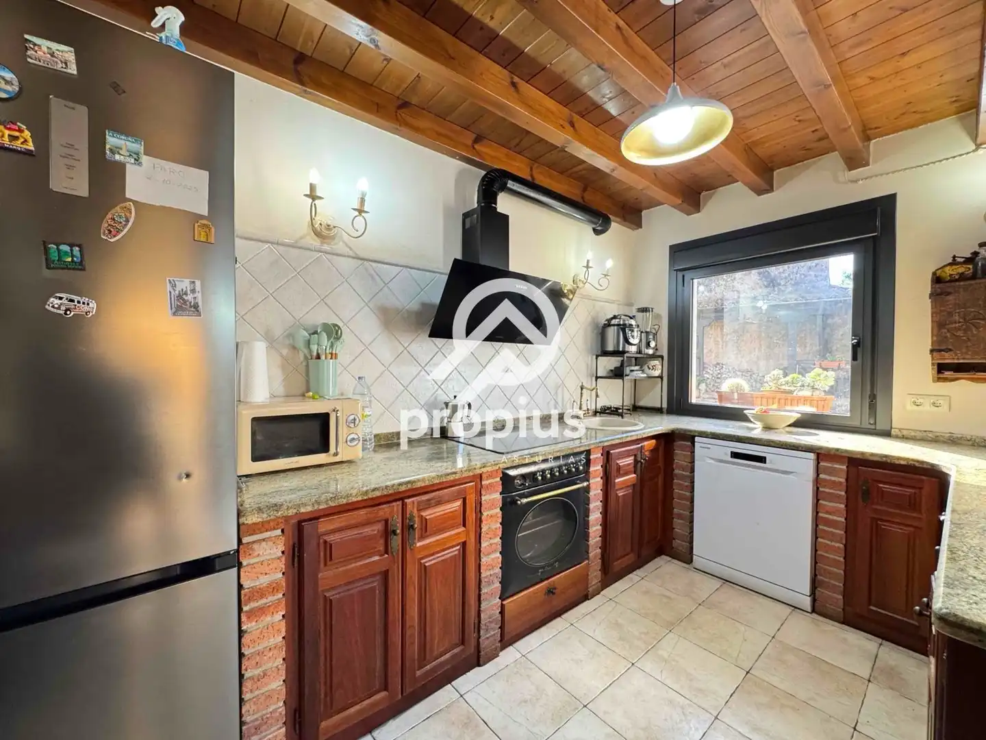 Kitchen of Houses for sale in Llanes  with Heating, Private garden and Parquet flooring