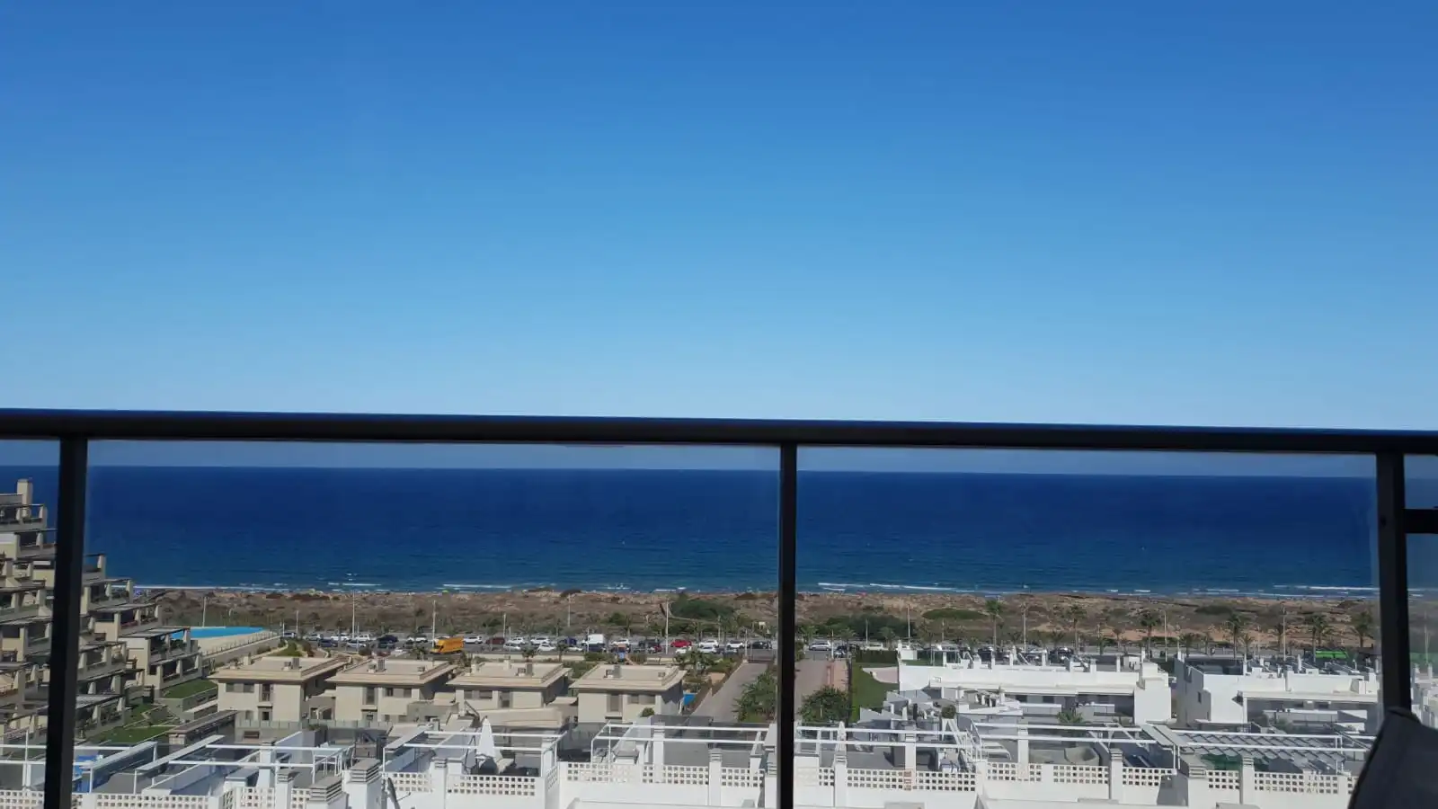 Terrasse von Wohnung zum Verkauf in Santa Pola mit Parkett, Terrasse und Möbliert