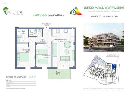 Apartment for sale in Palencia Capital  with Terrace and Community pool
