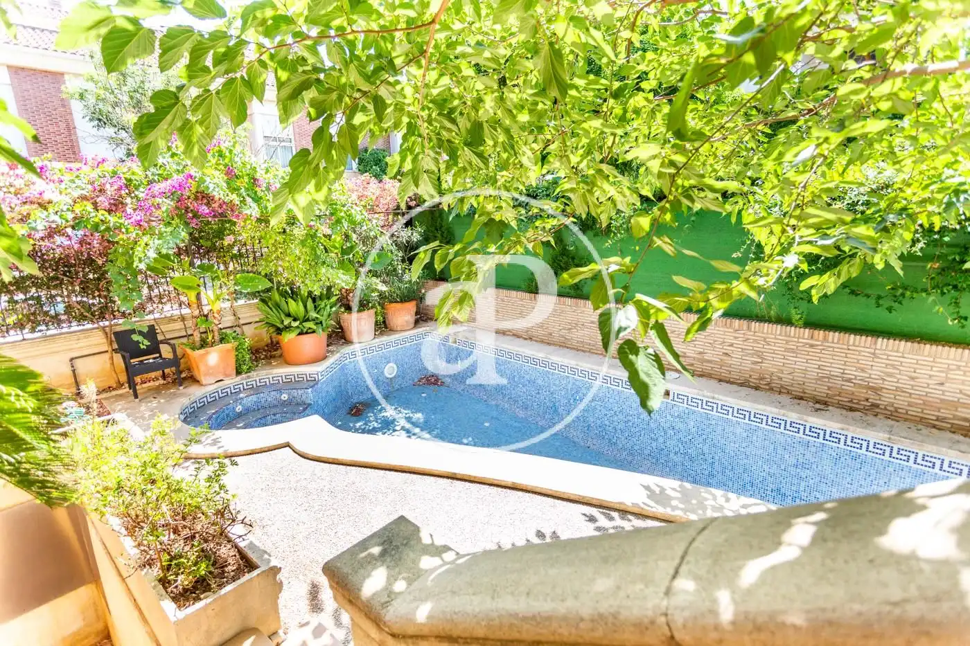 Jardín de Casa adosada en venta en Picanya con Aire acondicionado, Calefacción y Jardín privado