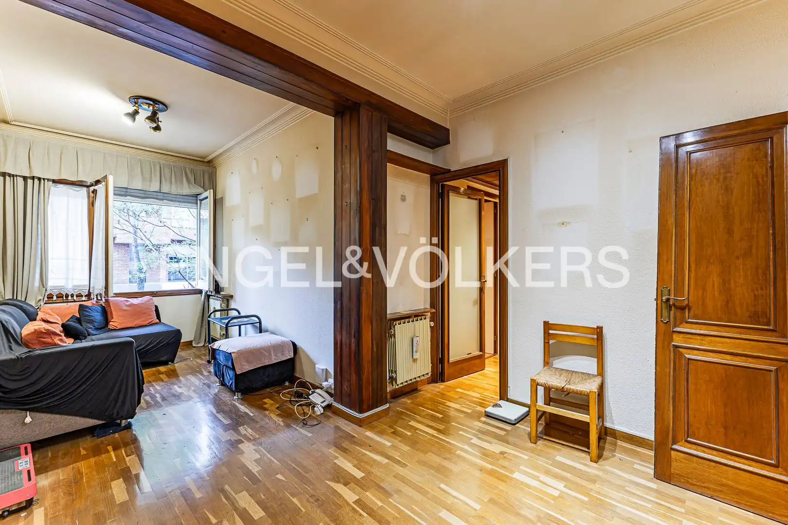 Sala d'estar de Pis en venda en Gràcia