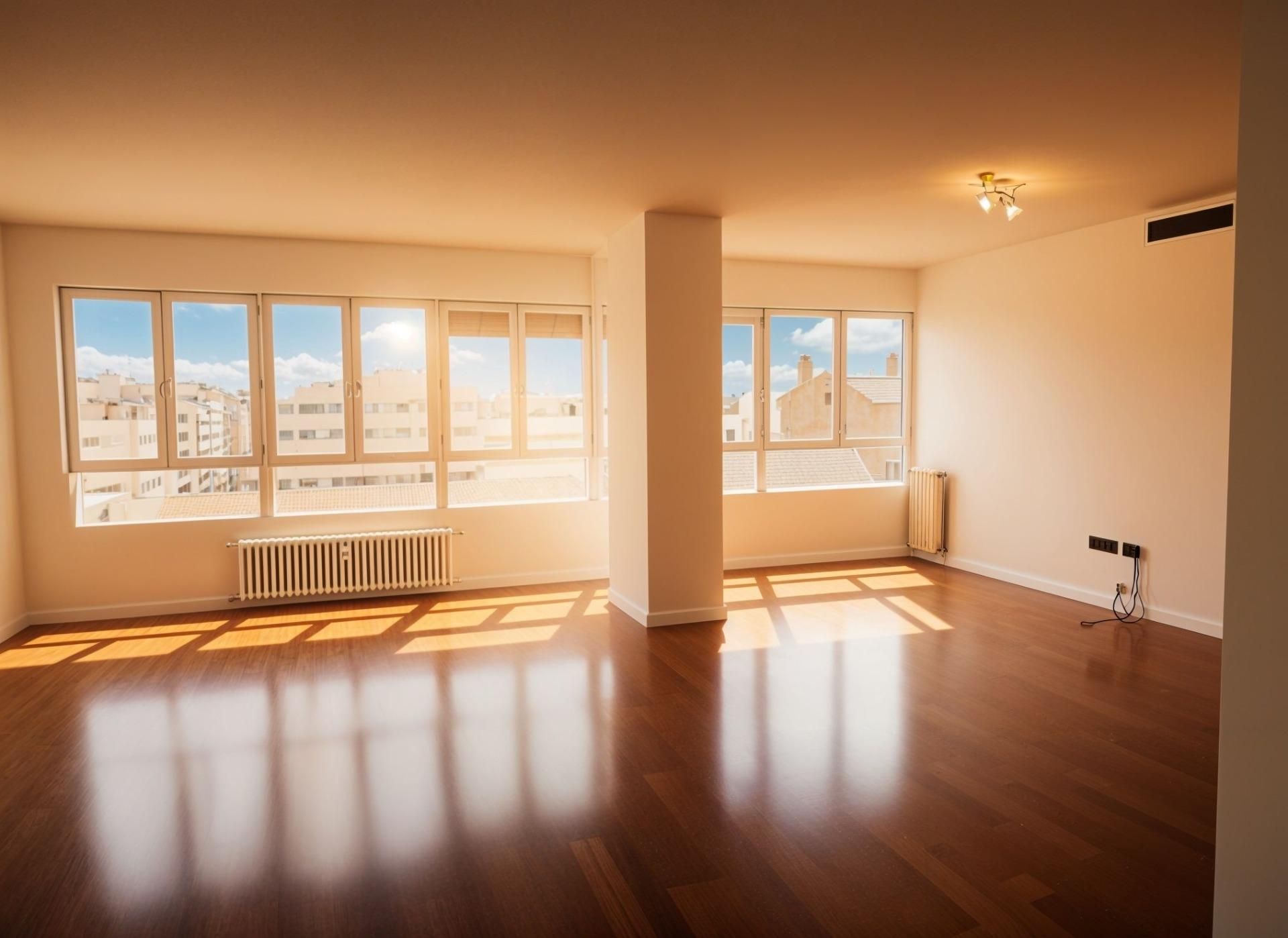 Living room of Flat for sale in  Albacete Capital  with Air Conditioner