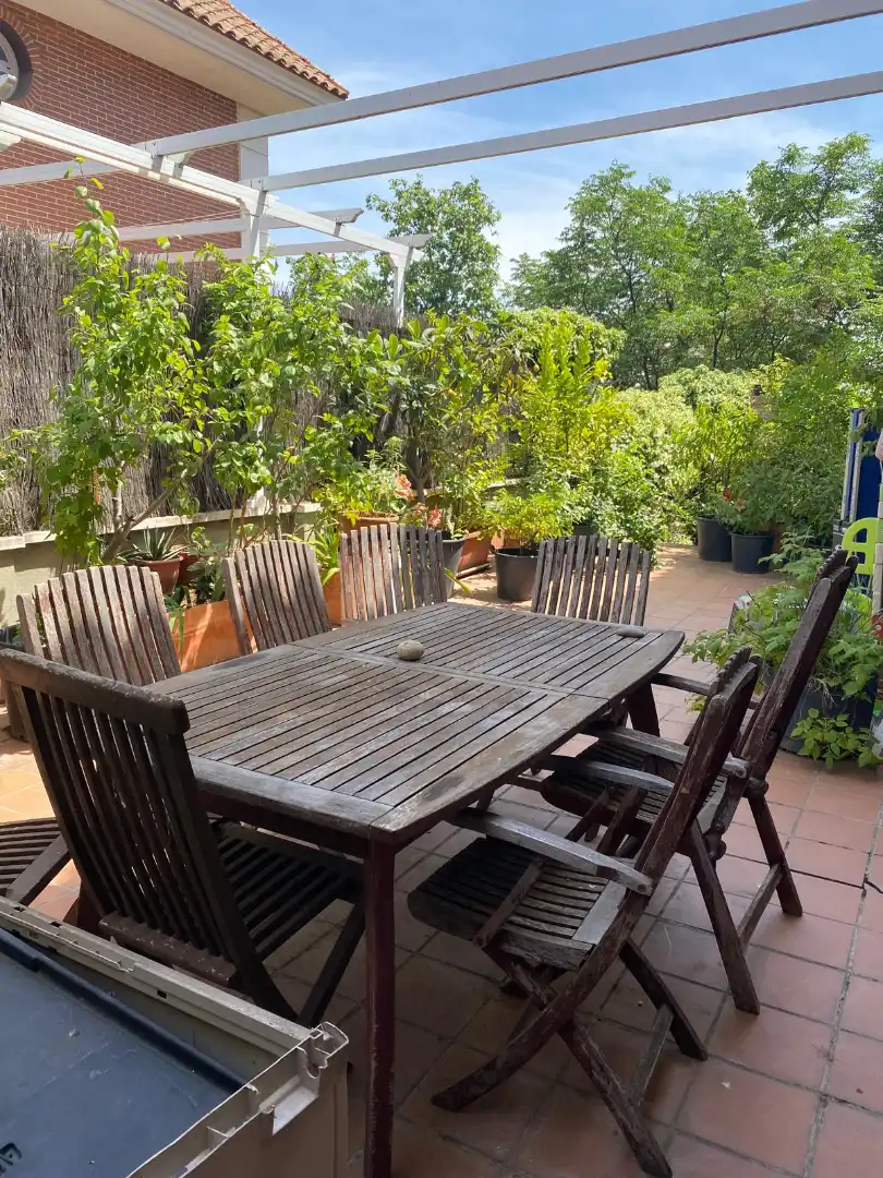 Terrassa de Pis en venda en Villaviciosa de Odón amb Aire condicionat, Calefacció i Jardí privat