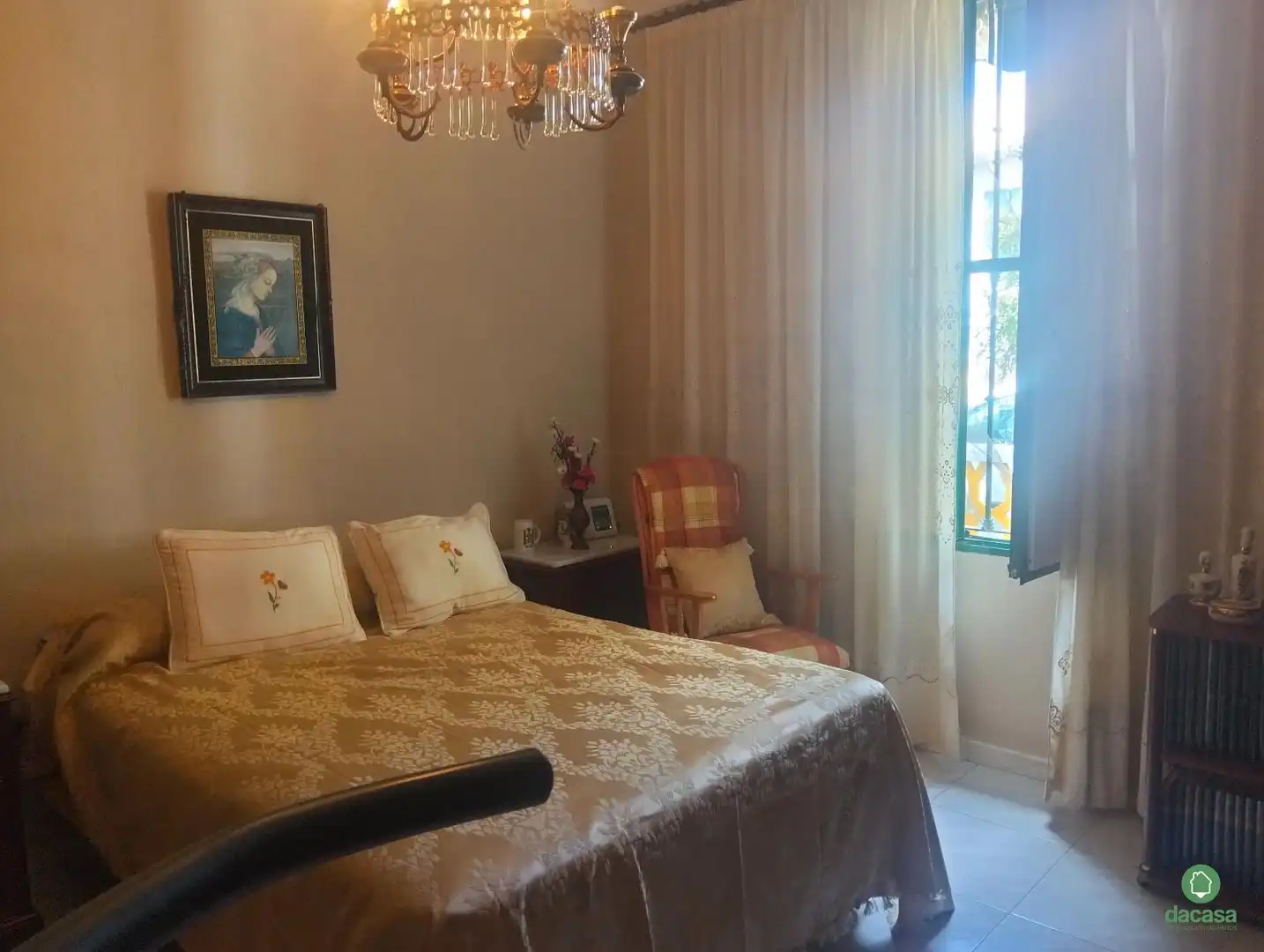 Schlafzimmer von Einfamilien-Reihenhaus zum Verkauf in Huelva mit Klimaanlage, Privatgarten und Abstellraum