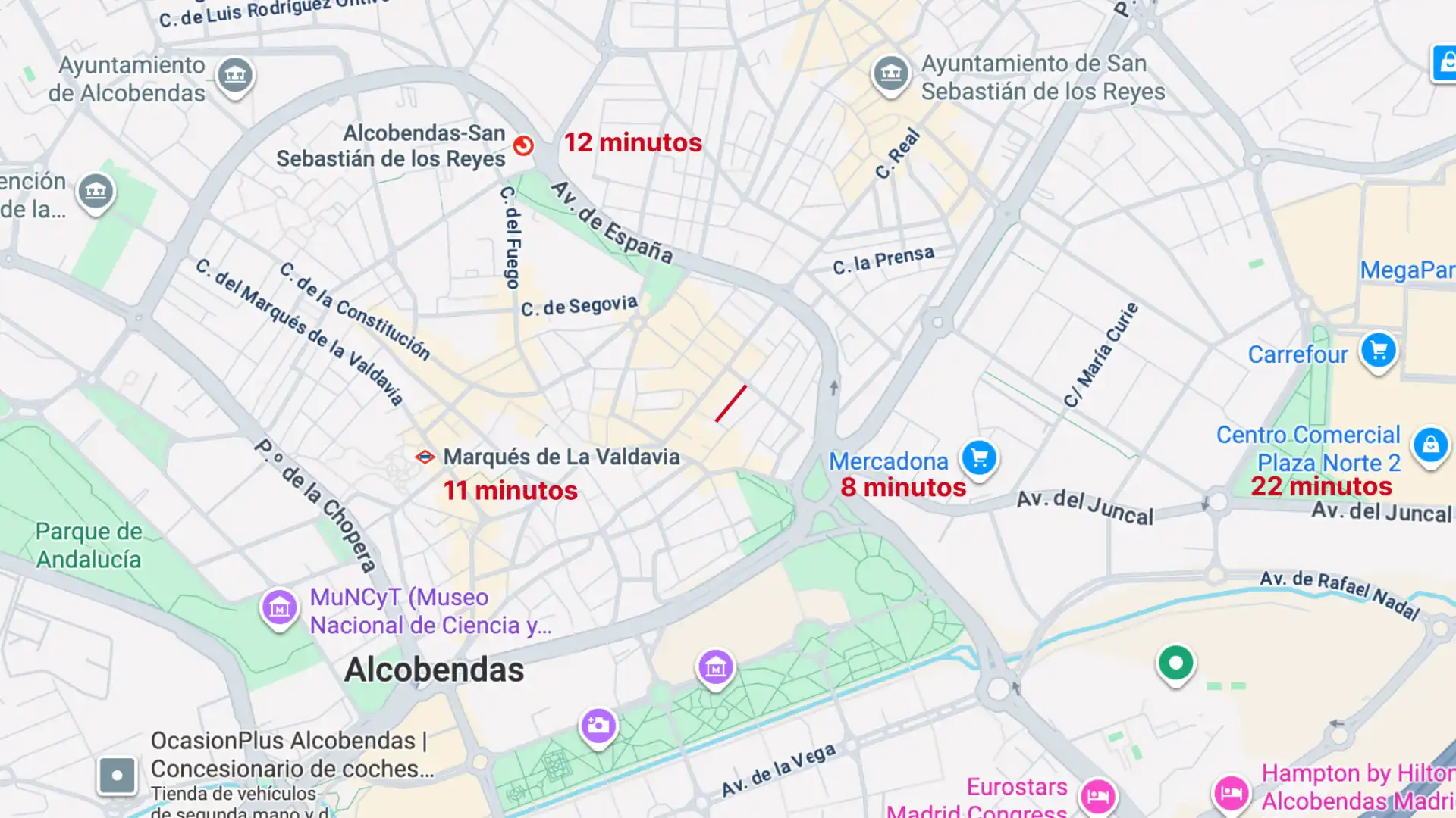 Vista exterior de Pis en venda en Alcobendas amb Calefacció, Terrassa i Moblat