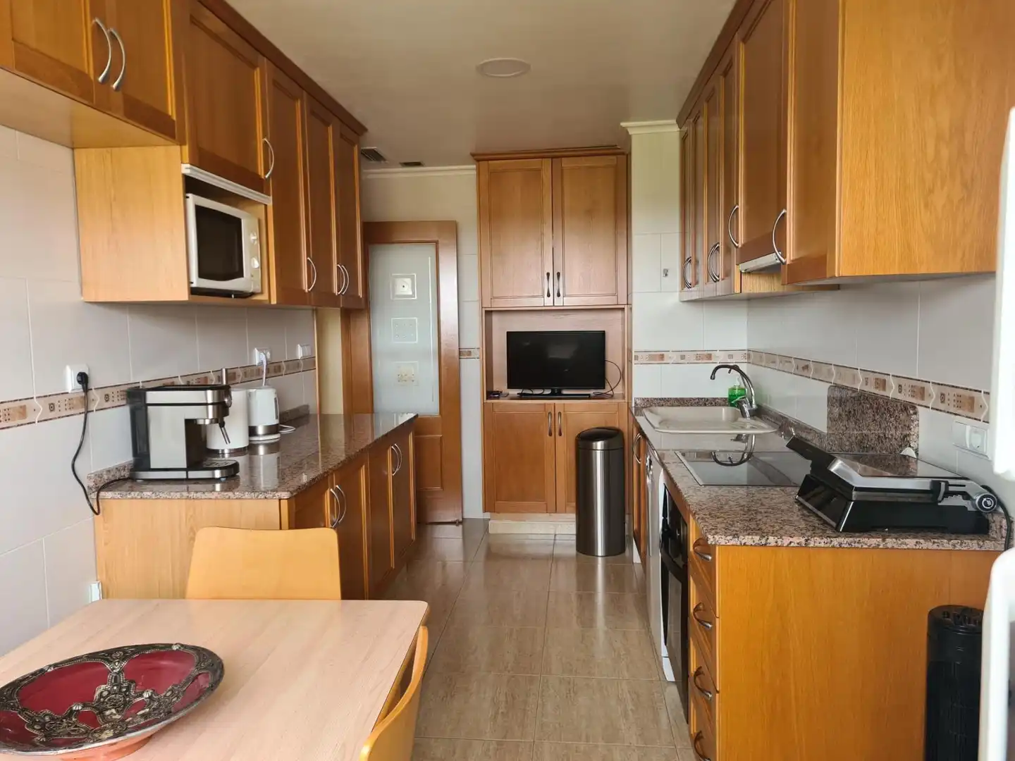 Kitchen of Flat for sale in Elche / Elx  with Air Conditioner, Heating and Terrace