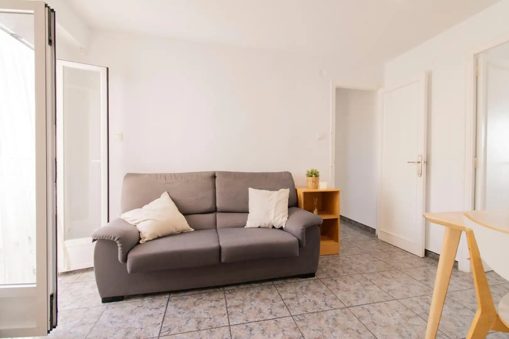 Sala d'estar de Pis en venda en La Pobla de Farnals amb Aire condicionat, Moblat i Balcó