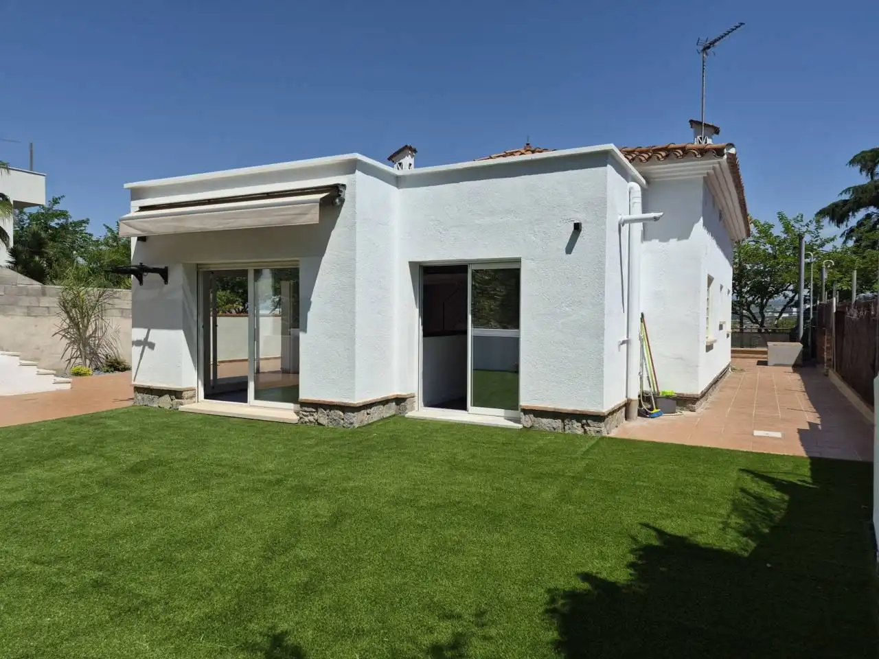 Garden of Houses for rent in Sant Cugat del Vallès  with Air Conditioner, Heating and Private garden
