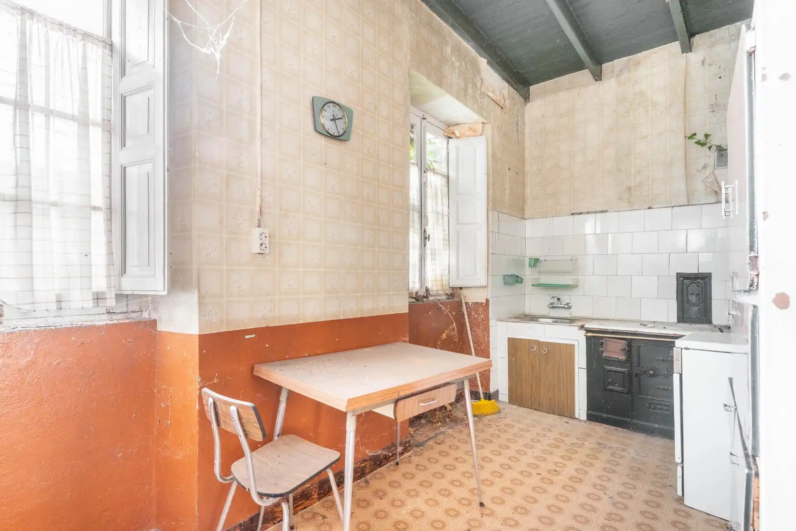 Cocina de Casa o chalet en venta en El Franco  con Terraza