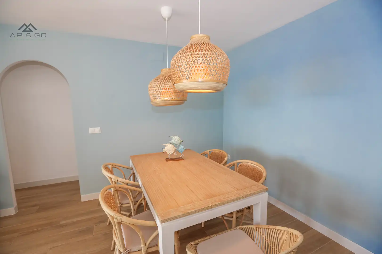 Esszimmer von Wohnung zur Miete in Almuñécar mit Heizung, Terrasse und Möbliert