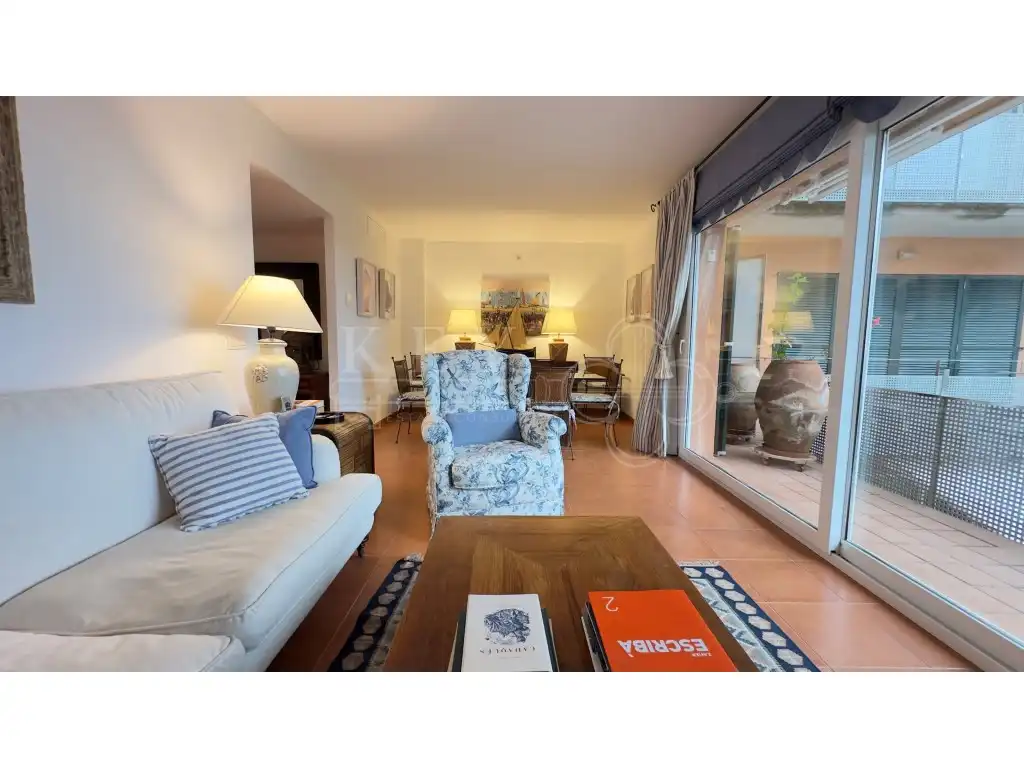 Sala de estar de Apartamento en venta en Ciutadella de Menorca con Aire acondicionado, Calefacción y Jardín privado