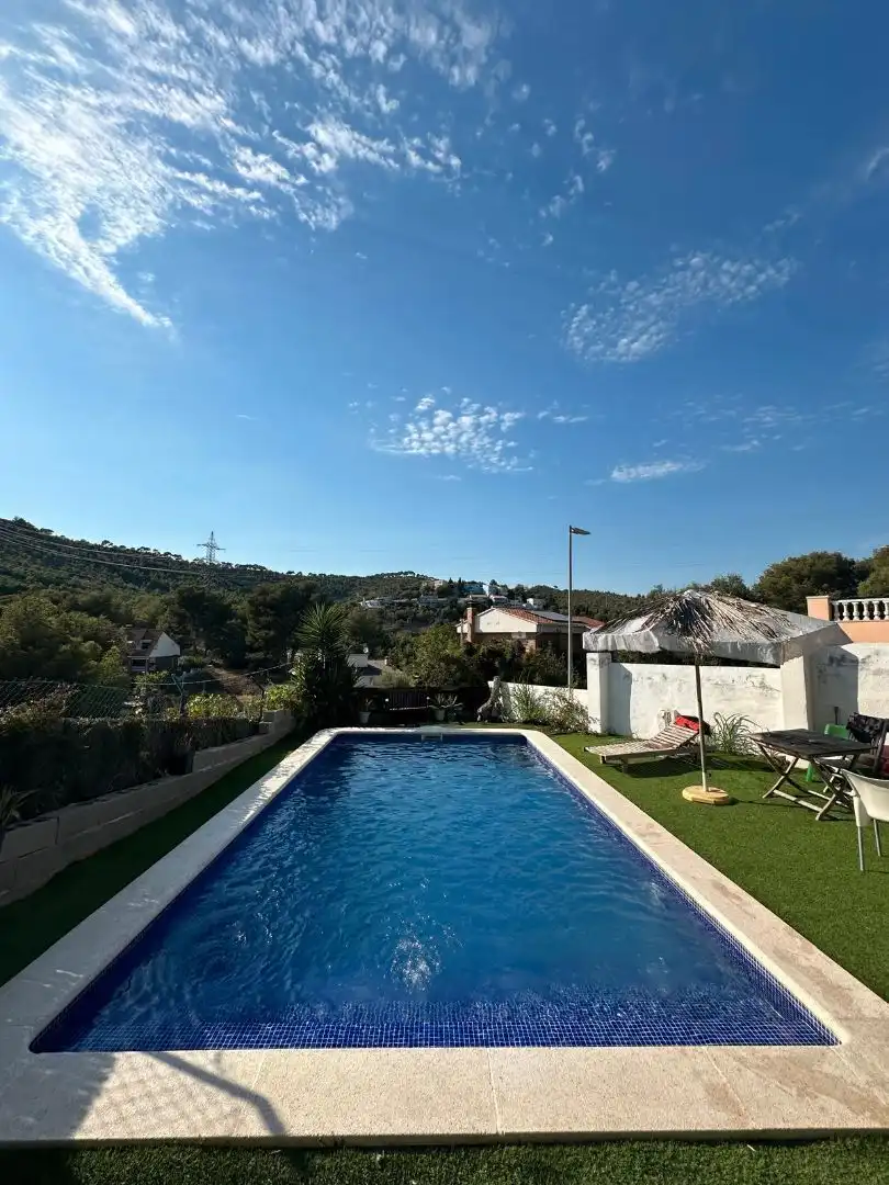Swimming pool of Houses for sale in Calafell  with Air Conditioner, Heating and Private garden
