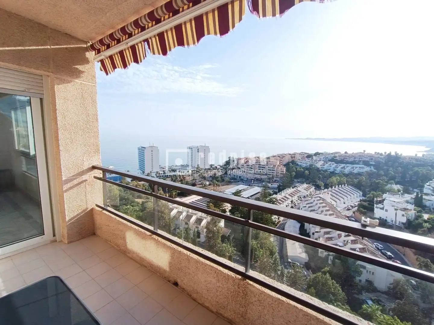Bedroom of Flat for rent in Benalmádena  with Air Conditioner, Private garden and Terrace