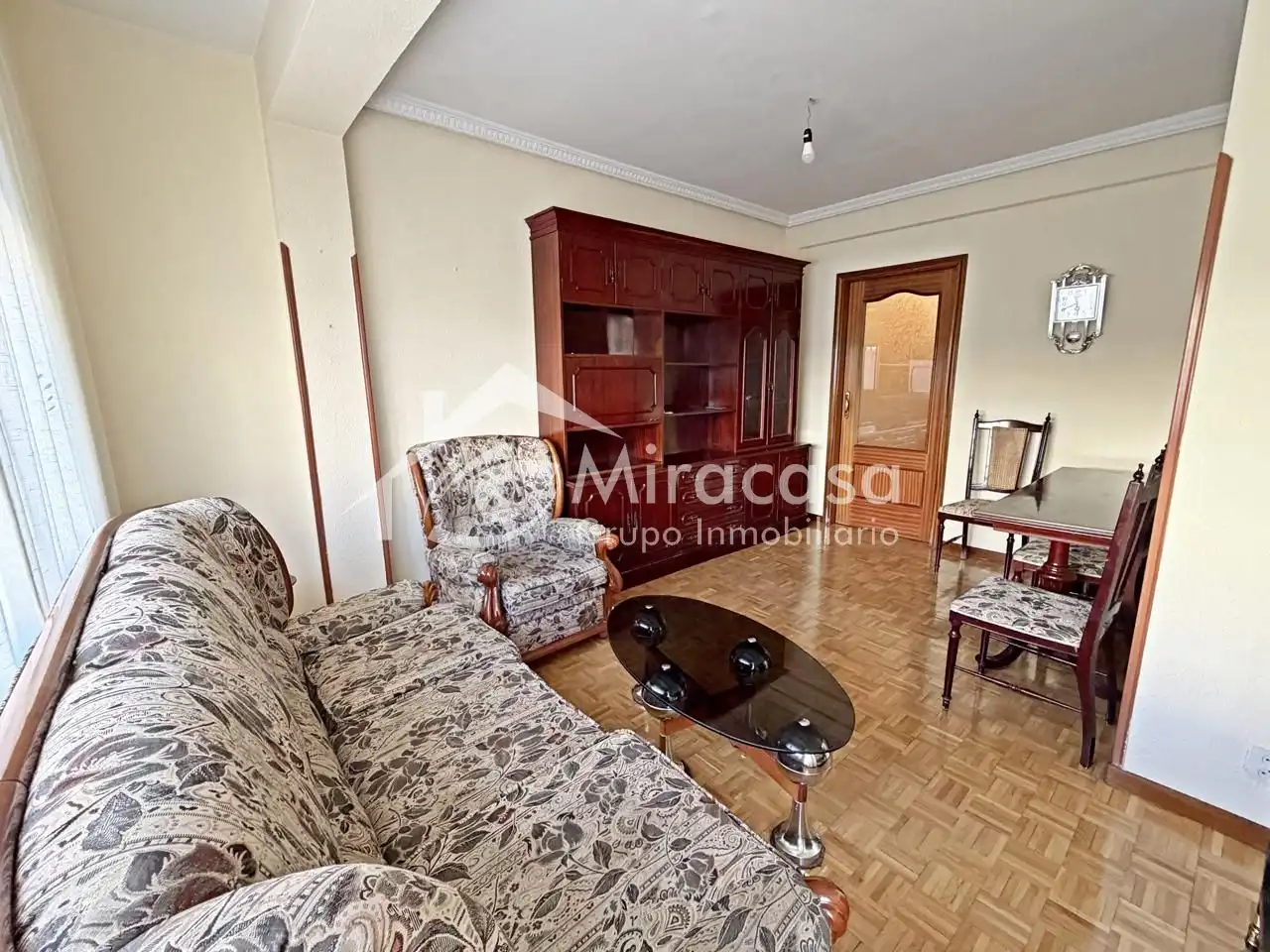 Living room of Flat for sale in  Madrid Capital  with Heating and Terrace