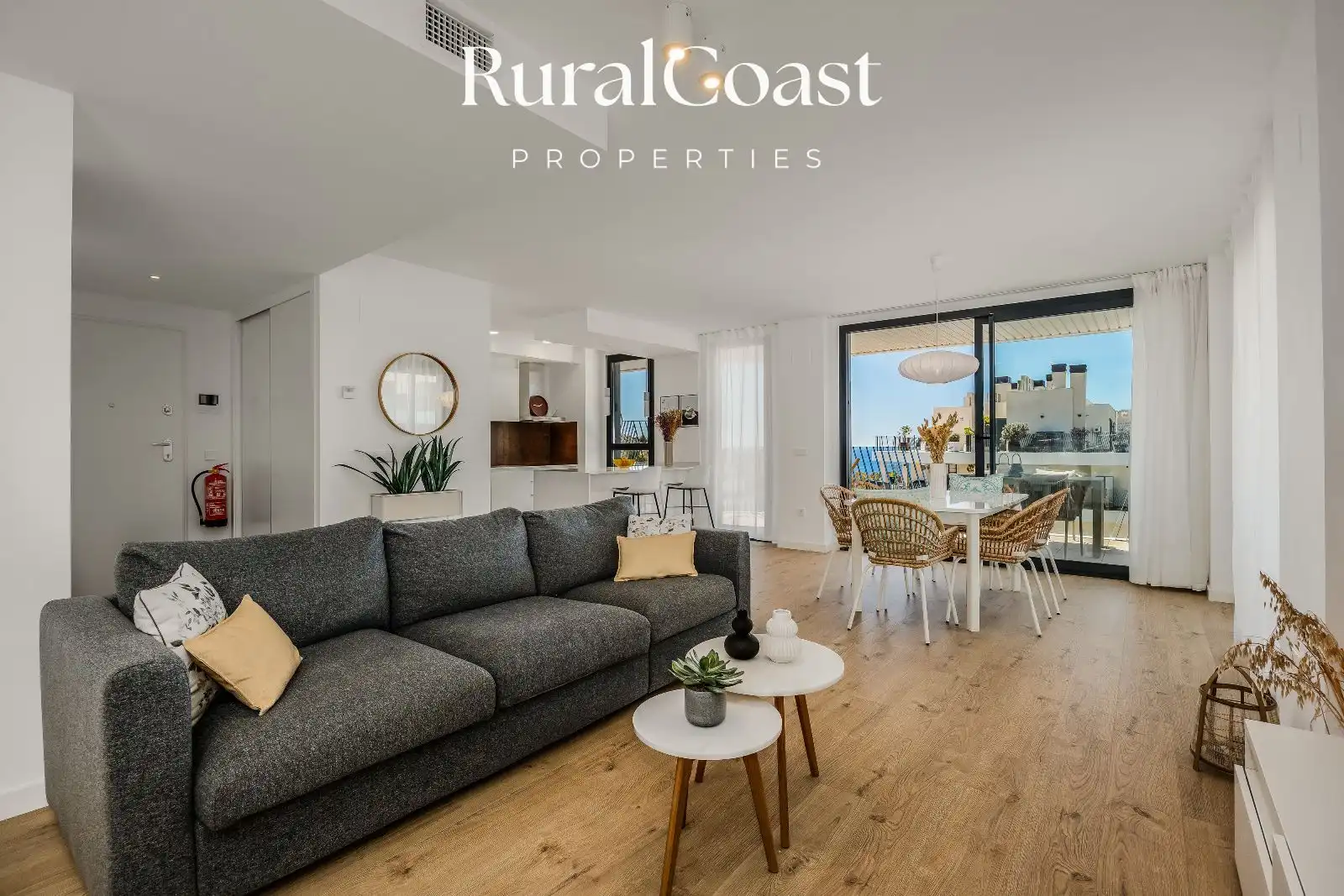 Sala de estar de Dúplex en venta en Villajoyosa / La Vila Joiosa con Aire acondicionado, Terraza y Trastero