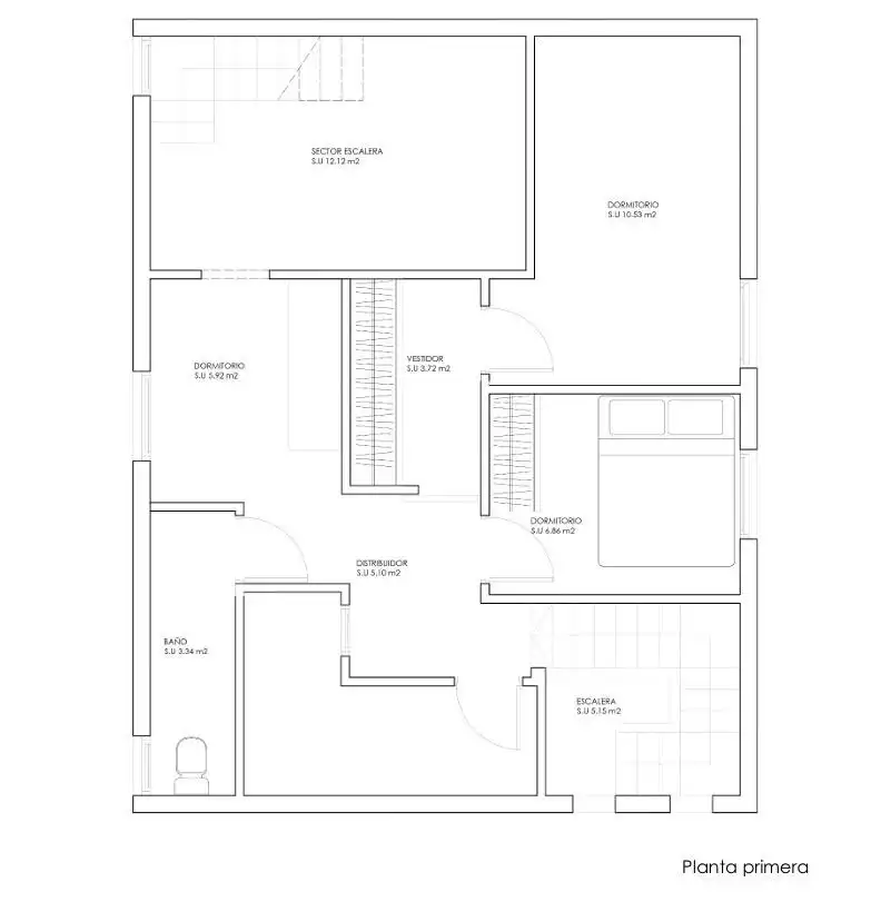 Casa a schiera con terrazza in vendita a Calle JUAN MARTIN GARCIA 7, imagen 39