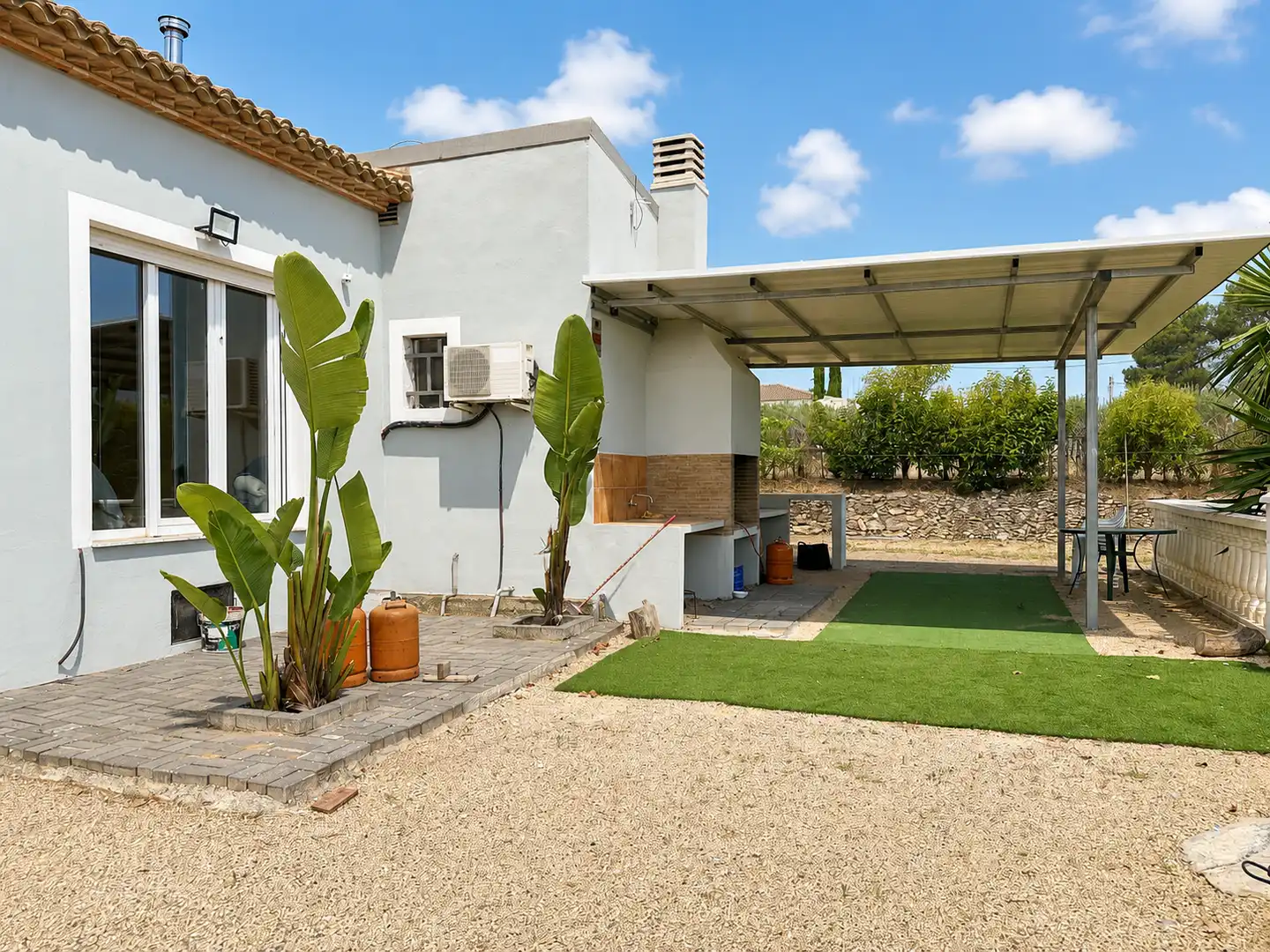 Terraza de Casa o chalet en venta en Ontinyent con Aire acondicionado, Calefacción y Jardín privado
