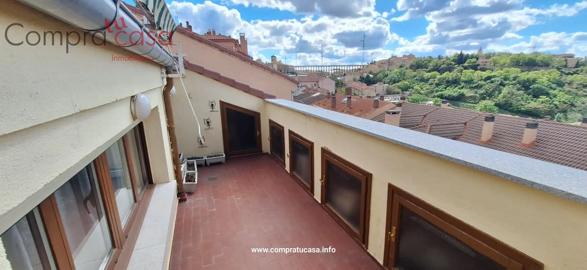 Terrace of Attic for sale in Segovia  with Heating, Parquet flooring and Terrace