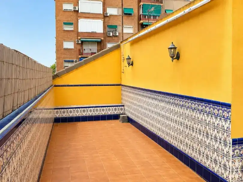 Terraza de Casa o chalet en venta en Cartagena con Aire acondicionado, Jardín privado y Parquet