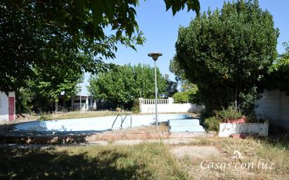 Swimming pool of Country house for sale in  Zaragoza Capital  with Private garden, Storage room and Swimming Pool