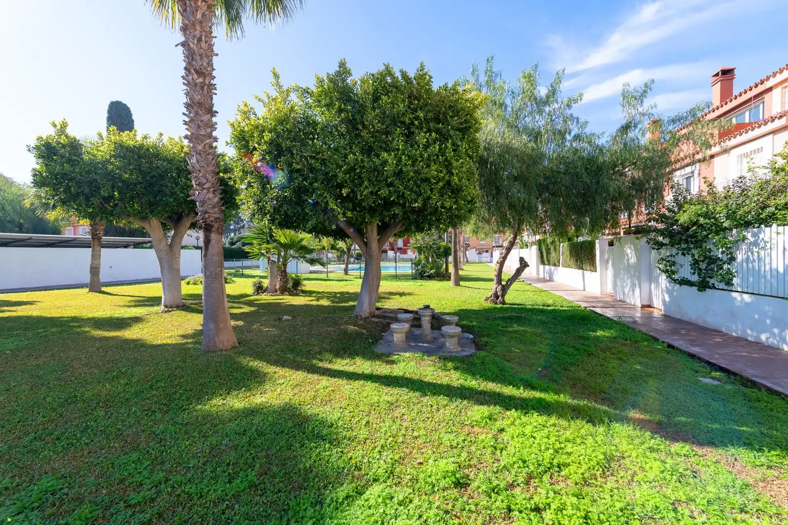 Garden of Detached homes for sale in Málaga  with Air Conditioner, Terrace and Community pool